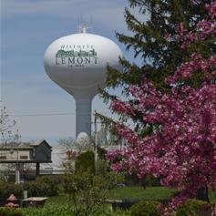 Lemont's Water Tower on State Street