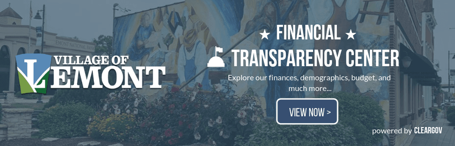 Financial Transparency Banner