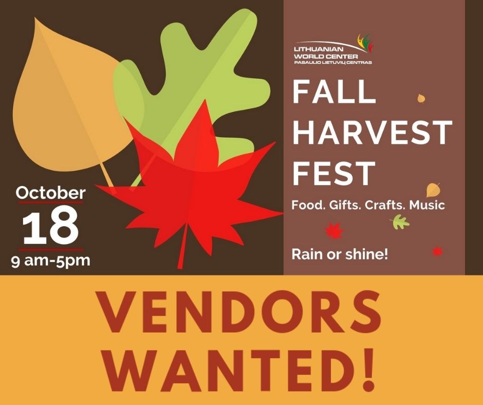 Fall Harvest Fest Vendors Wanted